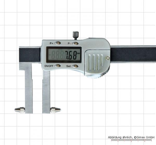 Digital-Universal-Messschieber mit auswechselbaren Einsätzen
