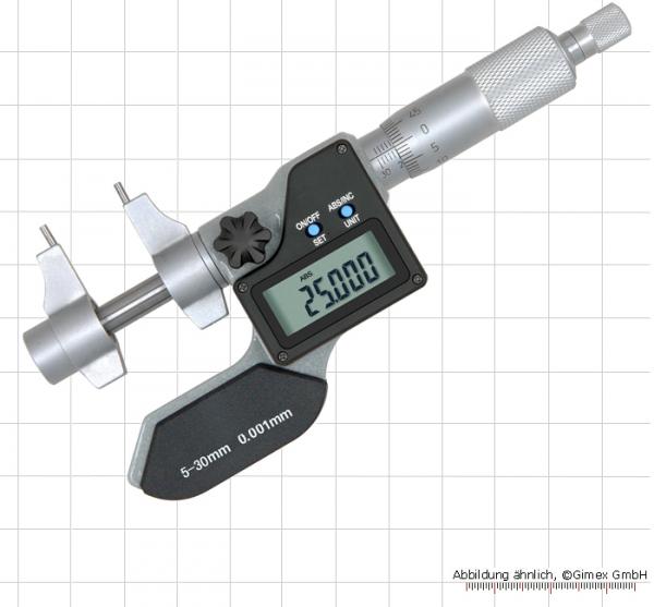 Innen-Messschraube + Dreipunkt-Innen-Messschraube
